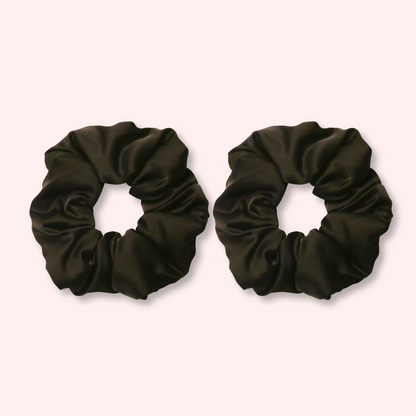 SATIN SCRUNCHIES (4 Pack)