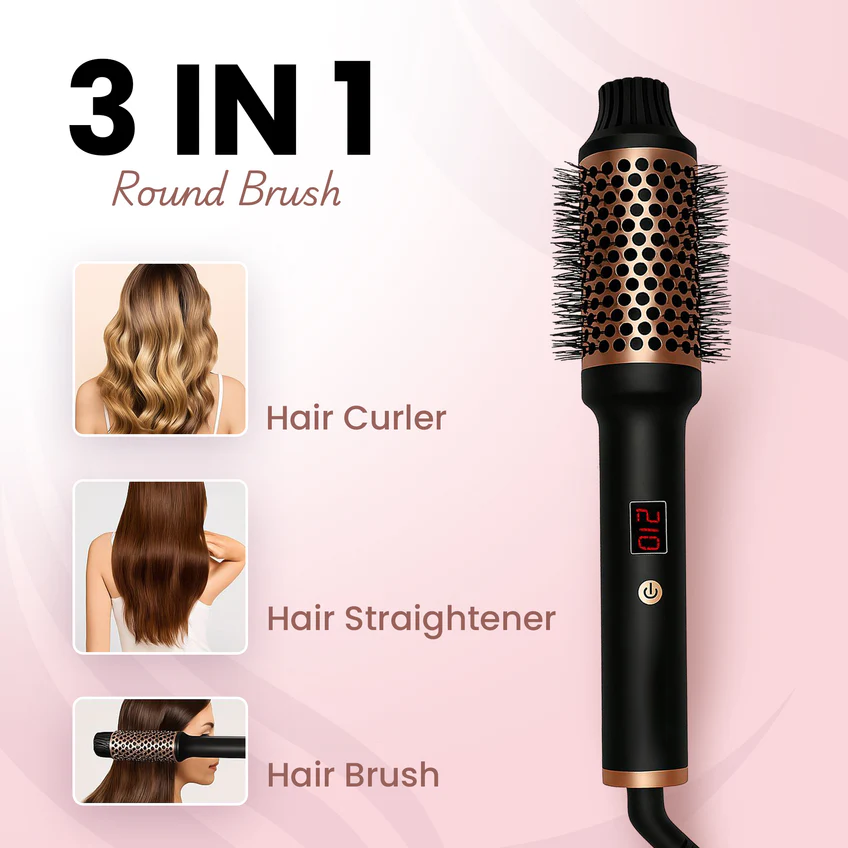 3 In 1 Thermal Styling Brush